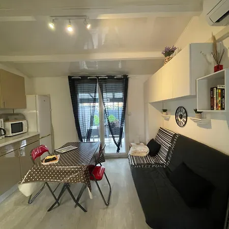 Appart au cœur des pins - 2 chambres - 6 personnes-clim-parking *